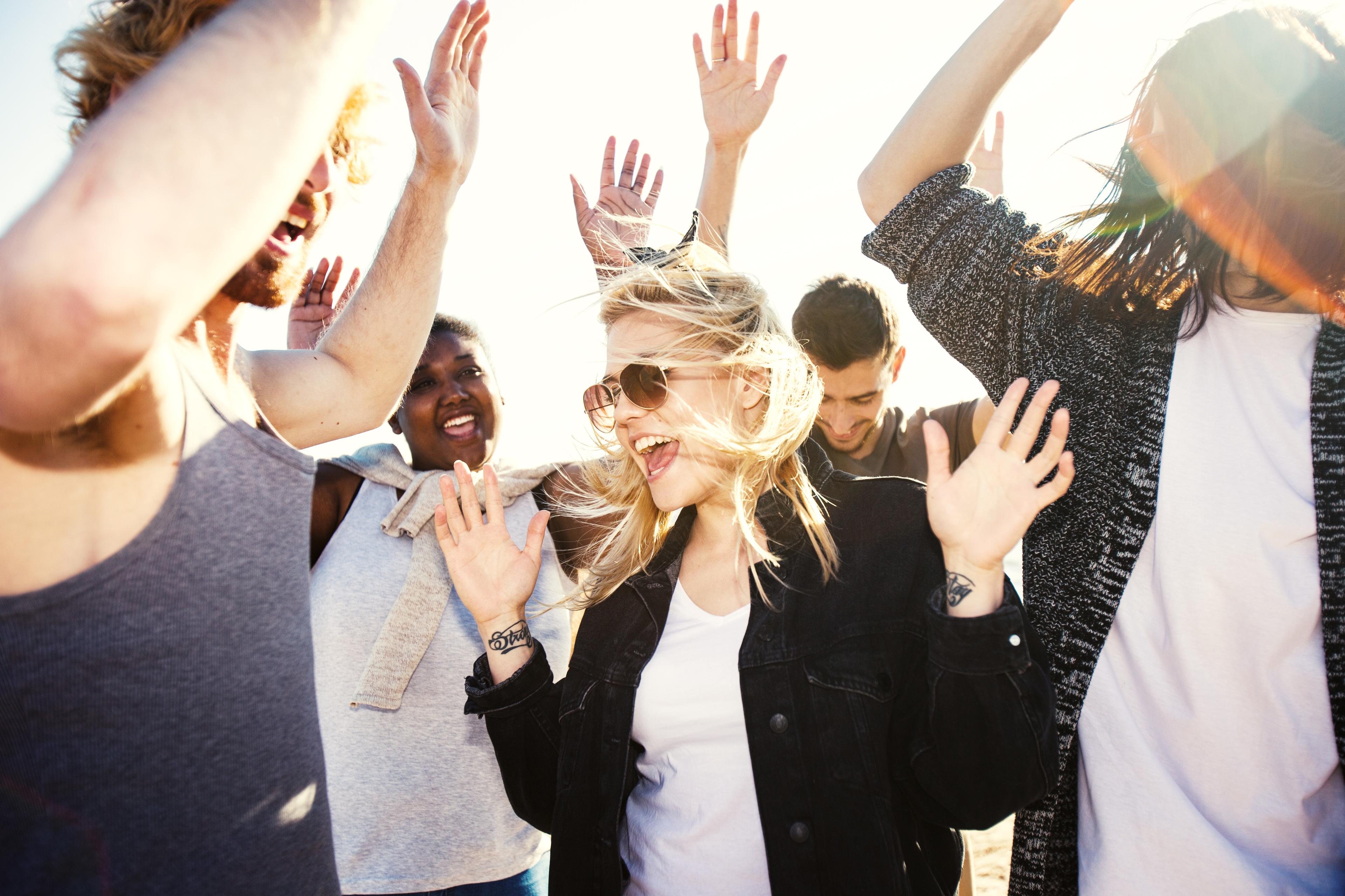 Dansen op festival